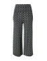 Blutsgeschwister Pantaloni 'Cul de Berlin' negru / alb - Pled.ro