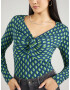 Blutsgeschwister Tricou 'Hot Knot' verde smarald / verde mentă - Pled.ro