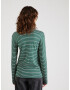 Blutsgeschwister Tricou 'Lonely Lips Turtle' verde / verde smarald - Pled.ro