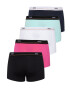 BOSS Black Boxeri albastru aqua / fucsia / negru / alb natural - Pled.ro