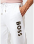 BOSS Black Pantaloni 'Lamont' galben / negru / alb - Pled.ro