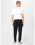 BOSS Black Pantaloni maro deschis / negru / alb - Pled.ro