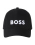 BOSS Black Șapcă negru / alb - Pled.ro