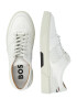 BOSS Black Sneaker low 'Gary Tenn' alb - Pled.ro