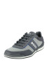 BOSS Black Sneaker low 'Saturn' albastru / gri / alb - Pled.ro