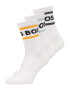 BOSS Black Șosete '3P Rib Stripe CC' galben curry / galben deschis / gri metalic / negru / alb - Pled.ro