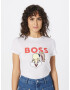 BOSS Black Tricou 'Ecabi' albastru / galben / roșu / alb - Pled.ro