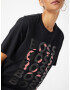 BOSS Black Tricou 'Ekri' roz / negru - Pled.ro