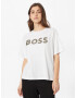 BOSS Black Tricou 'Ekrisp' auriu / negru / alb - Pled.ro