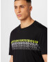 BOSS Green Tricou galben / gri / negru / alb - Pled.ro