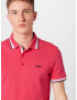 BOSS Green Tricou 'Paddy' fucsia / negru - Pled.ro