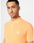 BOSS Orange Tricou 'Passertip' portocaliu pastel / alb - Pled.ro