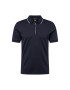 BOSS Black Tricou 'Polston' bleumarin / alb - Pled.ro