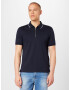 BOSS Black Tricou 'Polston' bleumarin / alb - Pled.ro