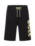 BOSS Green Pantaloni 'Heos' galben deschis / negru - Pled.ro