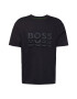 BOSS Green Tricou albastru noapte - Pled.ro