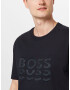 BOSS Green Tricou albastru noapte - Pled.ro