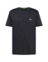 BOSS Green Tricou albastru noapte / alb - Pled.ro