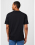 BOSS Green Tricou gri metalic / negru - Pled.ro