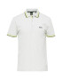 BOSS Green Tricou 'Paddy' galben citron / gri deschis / negru - Pled.ro