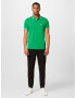 BOSS Green Tricou 'Paddy' verde / negru / alb - Pled.ro