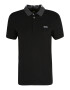 BOSS Green Tricou 'Paule' gri închis / negru / alb - Pled.ro