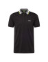 BOSS Green Tricou 'Paule' galben / negru / alb - Pled.ro