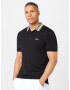 BOSS Green Tricou 'Paule' galben / negru / alb - Pled.ro