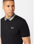 BOSS Green Tricou 'Paule' galben / negru / alb - Pled.ro