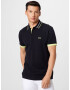 BOSS Green Tricou 'Peos' galben citron / negru / alb - Pled.ro