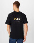 BOSS Green Tricou auriu / negru - Pled.ro