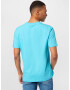 BOSS Green Tricou 'TEE' bleumarin / turcoaz - Pled.ro