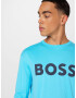 BOSS Green Tricou 'Togn' bleumarin / azuriu - Pled.ro