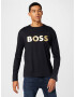 BOSS Green Tricou 'Togn' auriu / negru - Pled.ro