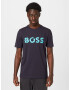 BOSS Green Tricou turcoaz / albastru închis - Pled.ro