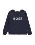 BOSS Kidswear Bluză de molton bleumarin / alb - Pled.ro