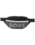 BOSS Kidswear Geantă 'BUM' gri / negru / alb - Pled.ro