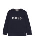 BOSS Kidswear Pulover bleumarin / alb - Pled.ro