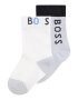 BOSS Kidswear Șosete 'SOCKS(*2)' albastru porumbel / albastru deschis / negru / alb - Pled.ro