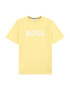 BOSS Kidswear Tricou galben / alb - Pled.ro