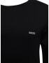 BOSS Orange Tricou 'LSShirtRN 3P Classic' bleumarin / negru / alb - Pled.ro