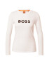 BOSS Orange Tricou negru / alb - Pled.ro