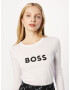 BOSS Orange Tricou negru / alb - Pled.ro