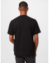 BOSS Orange Tricou 'Tevarsity' negru / alb - Pled.ro