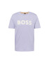 BOSS Orange Tricou 'Thinking 1' mov pastel / alb - Pled.ro