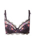 Boux Avenue Sutien 'JOSLYN' lila / corai / roz / negru - Pled.ro