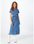 Boyish Rochie tip bluză 'MARCEL' albastru denim - Pled.ro