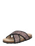 Braqeez Sandale 'Sandra Spain' roz / negru - Pled.ro