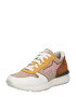 Braqeez Sneaker 'Valery Vienna' maro / galben auriu / roz / alb - Pled.ro