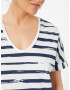 BRAX Tricou 'Carrie' bleumarin / alb - Pled.ro